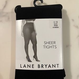 NWT LANE BRYANT SHEER TIGHTS
